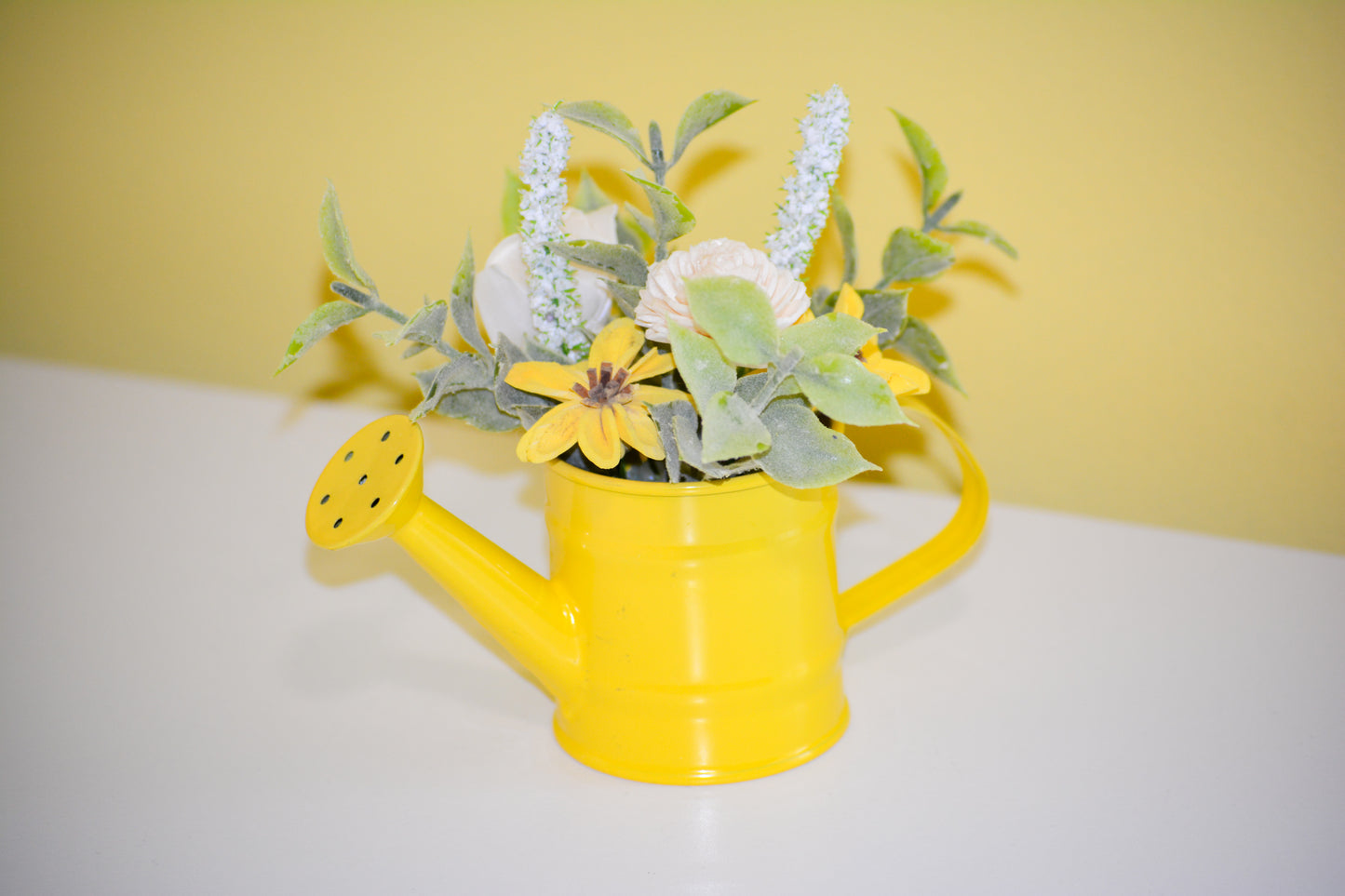 Mini Yellow Watering Can
