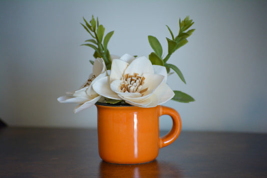 Mini Orange Mug 1