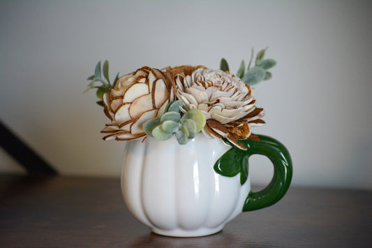 White Pumpkin Mug