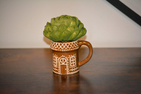 Gingerbread House Succulent