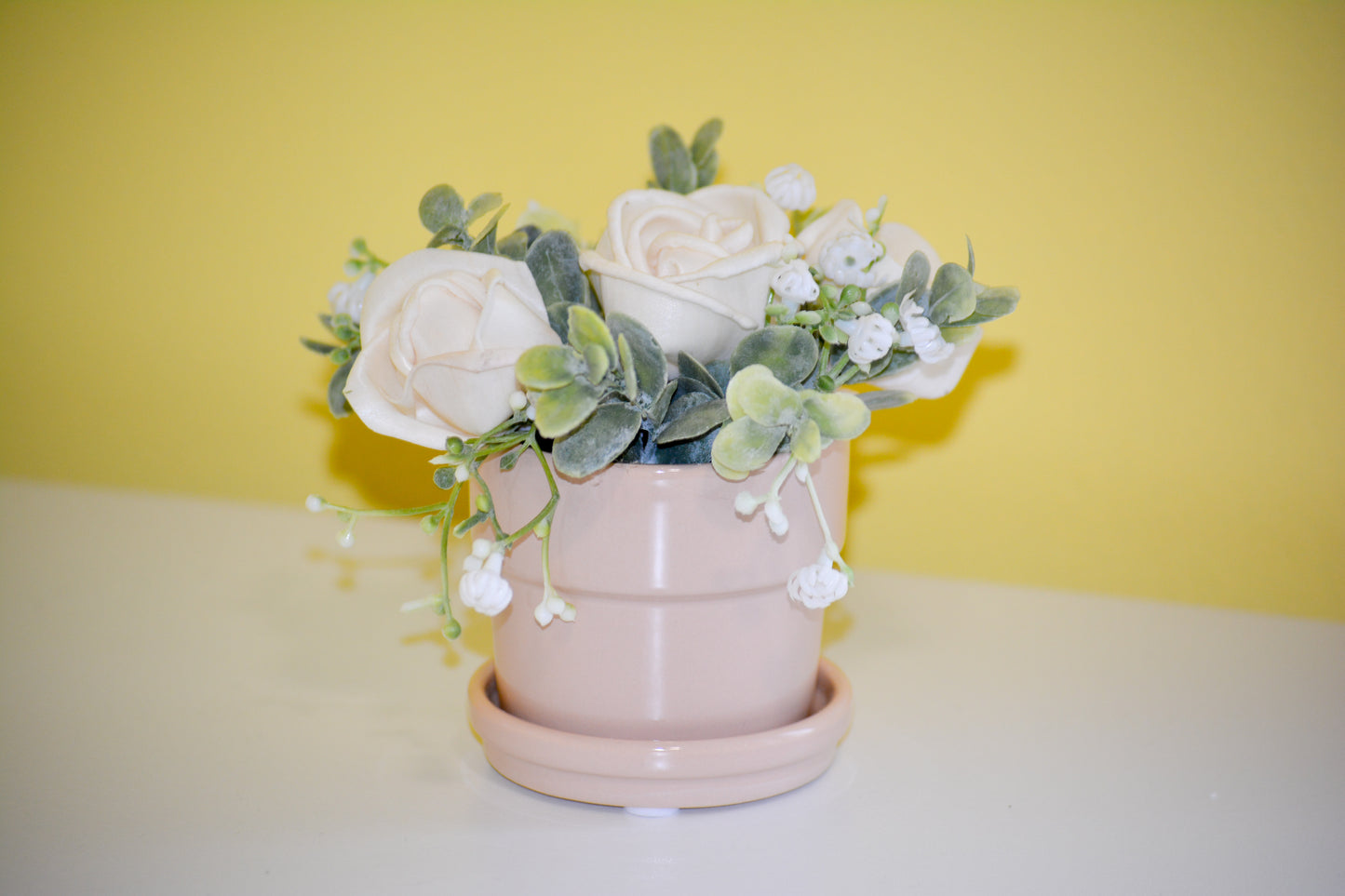 Mini Pot with Roses
