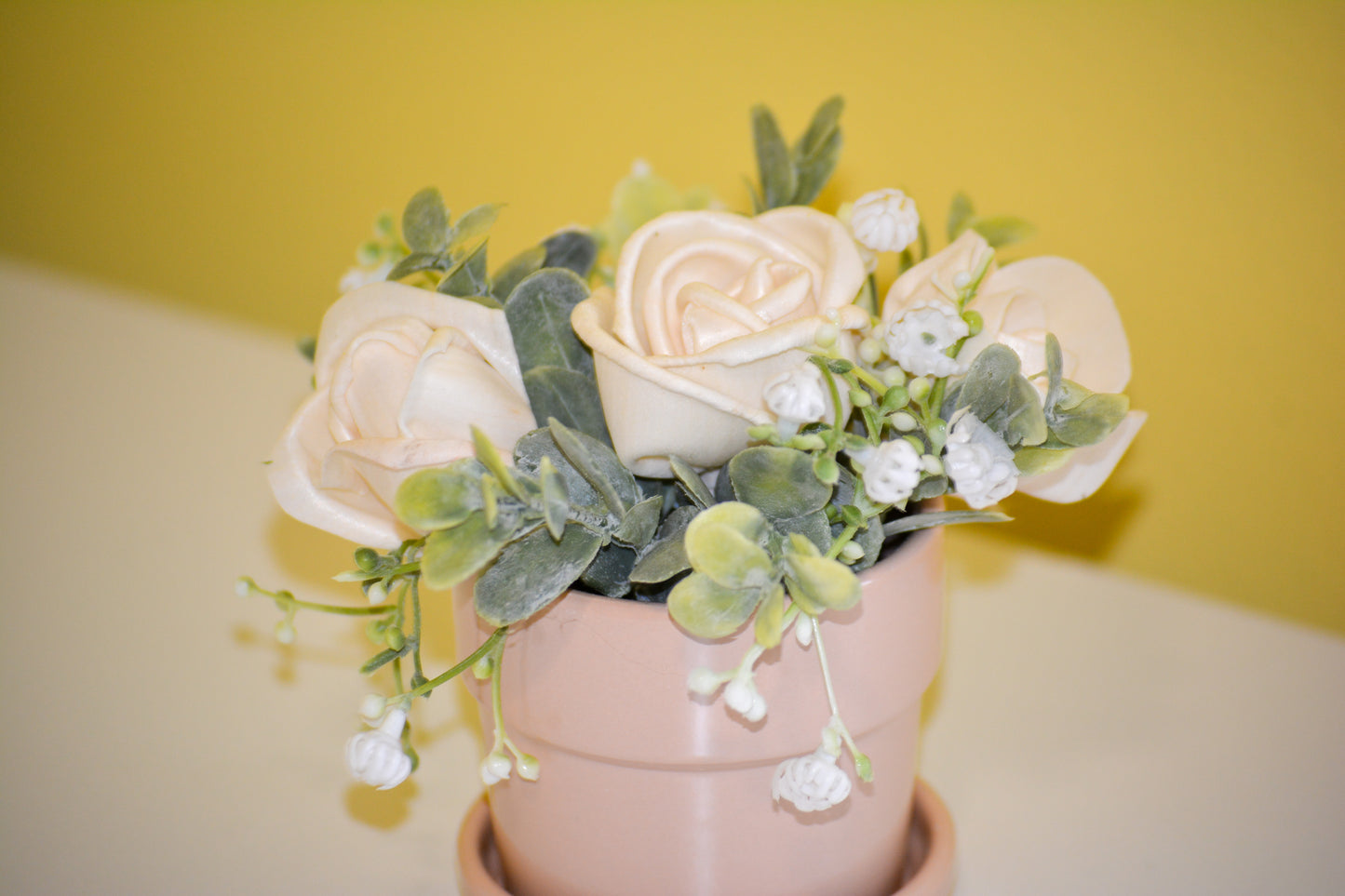 Mini Pot with Roses